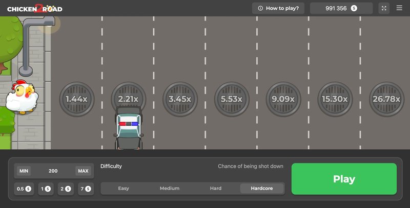 Spain - chicken road game